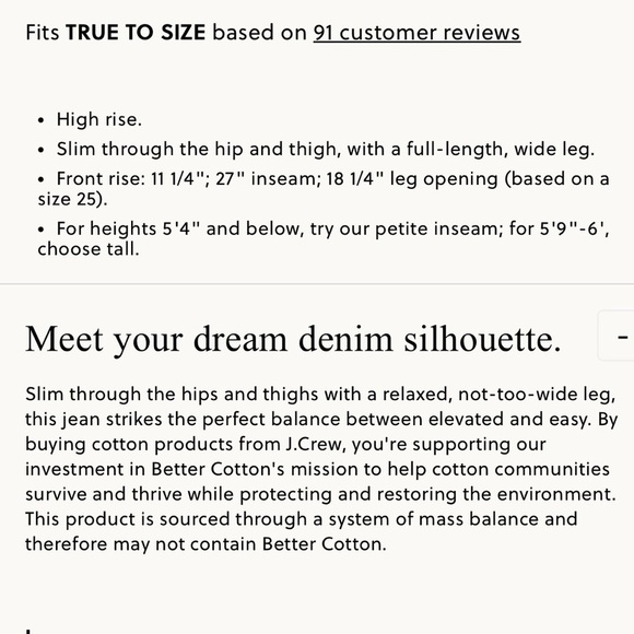 J Crew Slim Wide Leg Jean White Denim Raw Hem Womens Size 29 High Waist Slimming - Picture 6 of 16